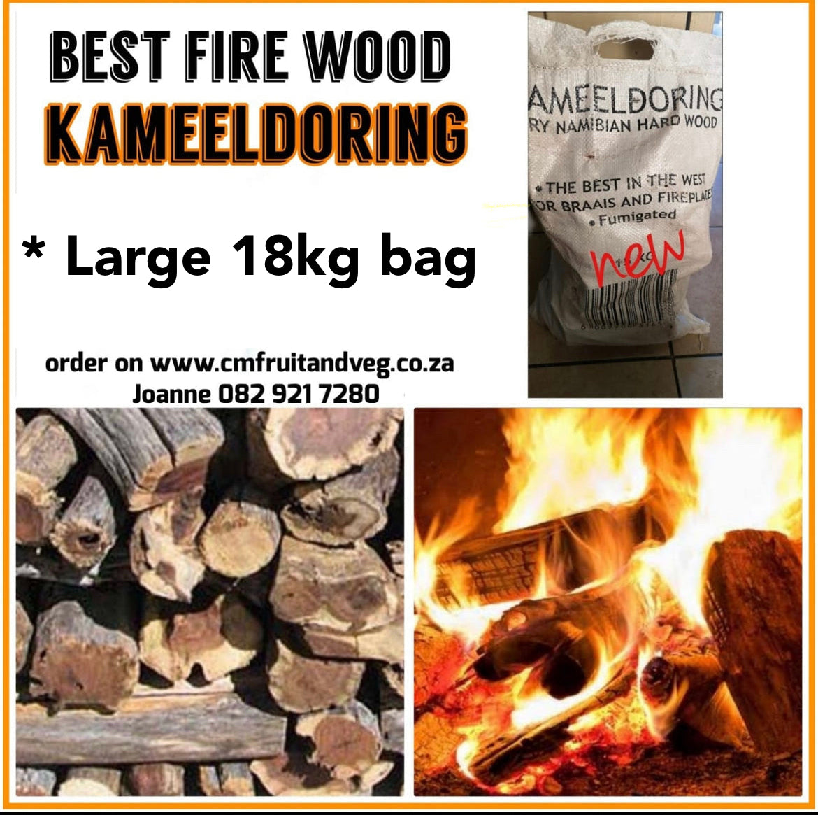 Kameeldoring Wood 18kg Bag CMfruitandveg