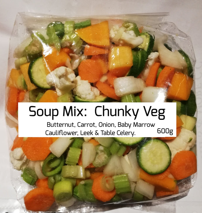 Soup Mix: Chunky Veg 600g