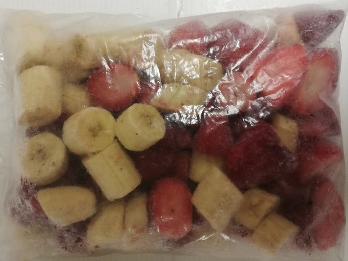Frozen Strawberry and Banana Mix 500g