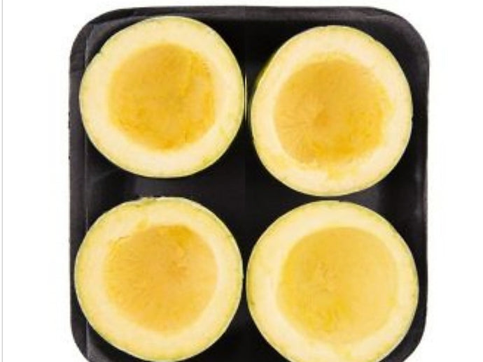 Gem Squash (4 halves) Cut & Cleaned